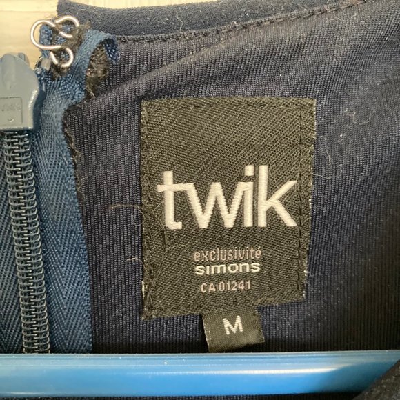 Twik Navy Blue Dress - Size Medium - Picture 5 of 5